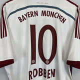 Shop 2014/15 BAYERN MUNICH ROBBEN #10 AWAY SHIRT (XL) ADIDAS, classic football shirts, vintage football shirts & retro soccer jerseys at Cult Kits