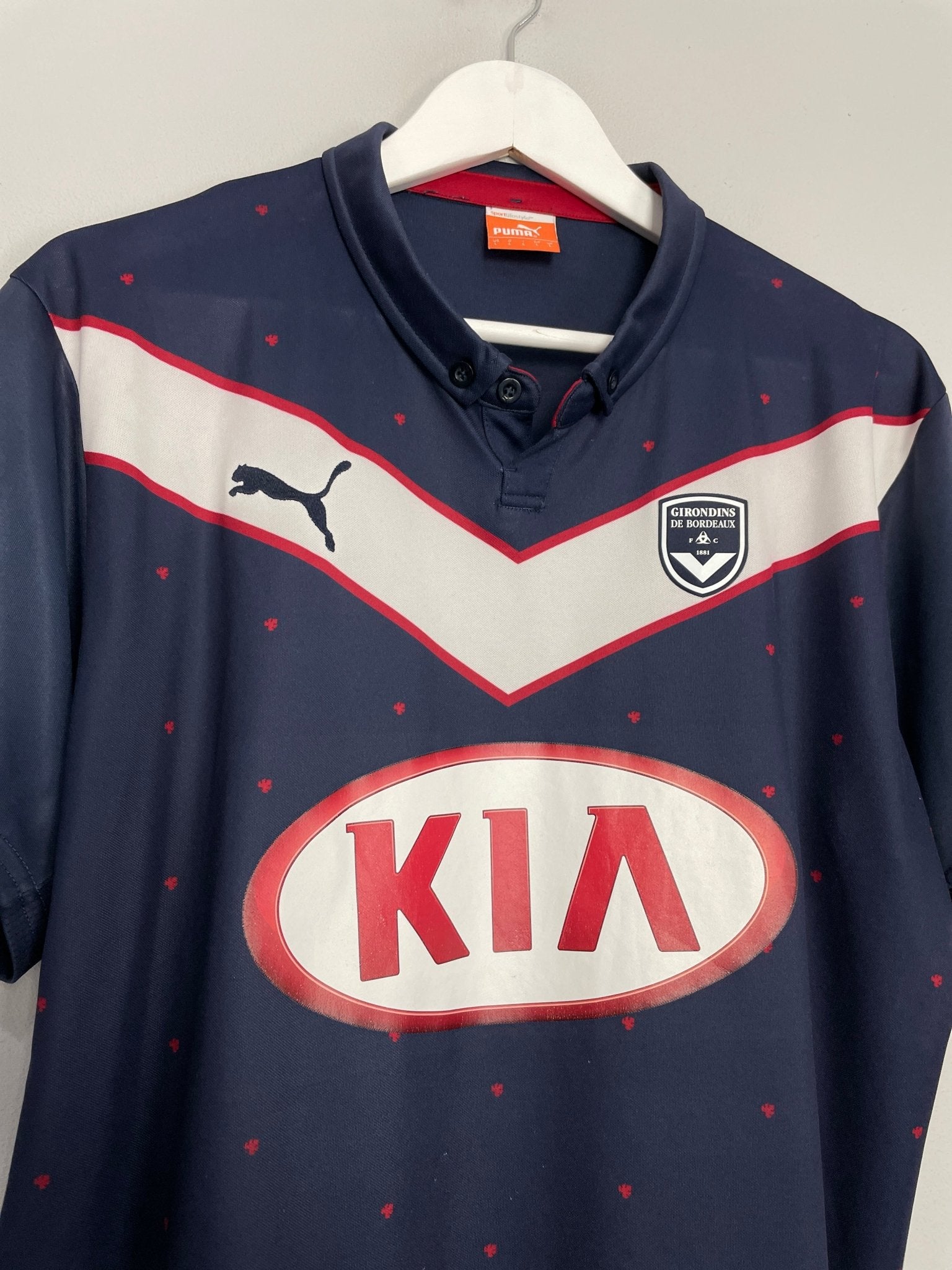 Shop 2014/15 BORDEAUX HOME SHIRT (L) PUMA, classic football shirts, vintage football shirts & retro soccer jerseys at Cult Kits