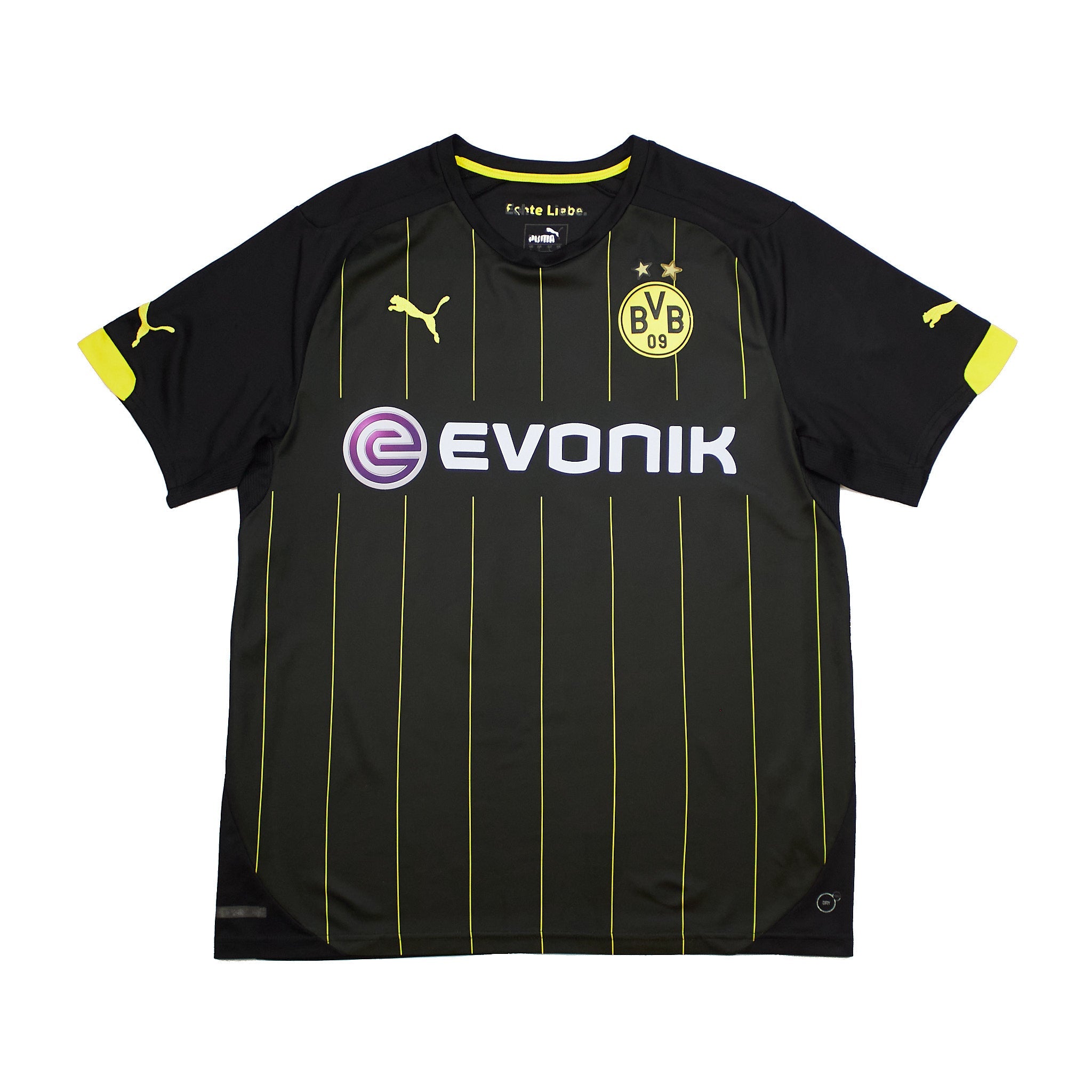 Buy 2014/15 Borussia Dortmund Reus 11 Away Shirt (L) Puma ~ Free worldwide shipping ~ Authentic Vintage Football Shirts from Cult Kits