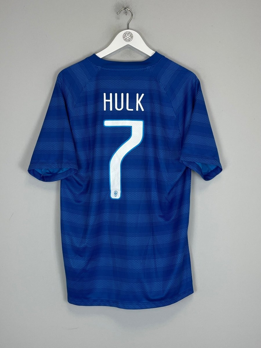 2014/15 BRAZIL HULK 7 AWAY SHIRT (L) NIKE - Cult Kits - Large - Buy Vintage Football Shirts, Authentic Retro Football Shirts For Sale, Classic Football Shirts & Soccer Jersey