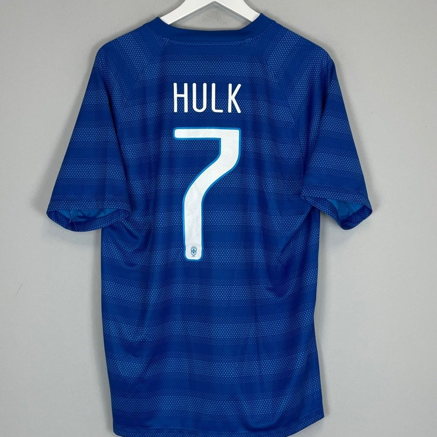 2014/15 BRAZIL HULK 7 AWAY SHIRT (L) NIKE - Cult Kits - Large - Buy Vintage Football Shirts, Authentic Retro Football Shirts For Sale, Classic Football Shirts & Soccer Jersey