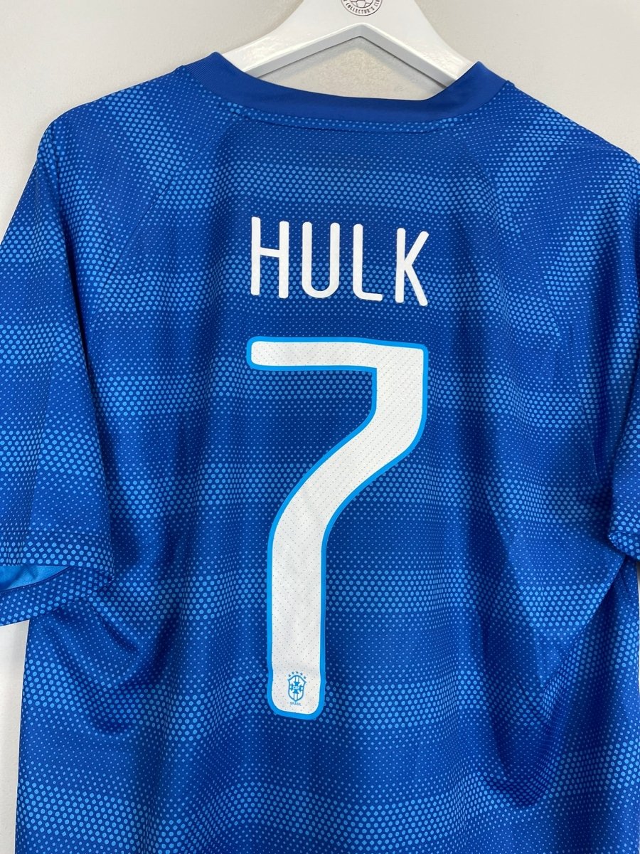 2014/15 BRAZIL HULK 7 AWAY SHIRT (L) NIKE - Cult Kits - Large - Buy Vintage Football Shirts, Authentic Retro Football Shirts For Sale, Classic Football Shirts & Soccer Jersey
