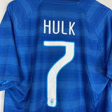 2014/15 BRAZIL HULK 7 AWAY SHIRT (L) NIKE - Cult Kits - Large - Buy Vintage Football Shirts, Authentic Retro Football Shirts For Sale, Classic Football Shirts & Soccer Jersey