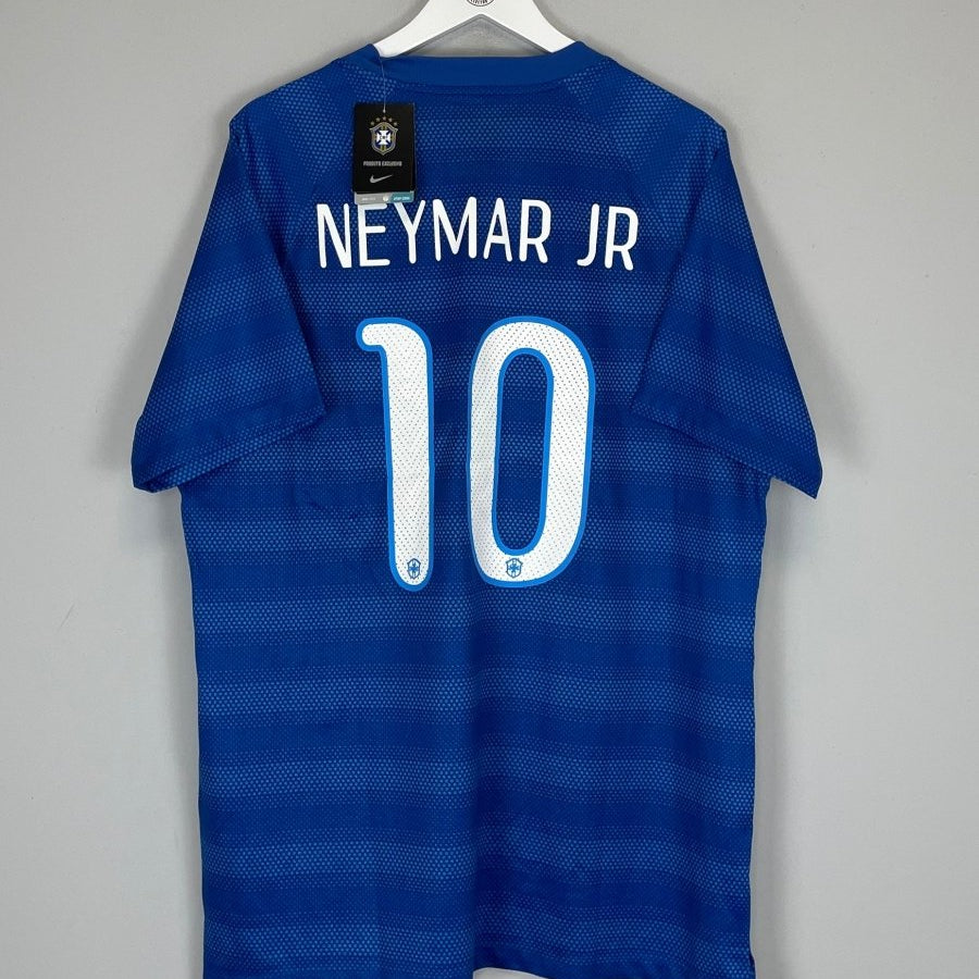 2014/15 BRAZIL NEYMAR JR 10 *BNWT* AUTHENTIC AWAY SHIRT (XXL) NIKE - Cult Kits - XXL - Buy Vintage Football Shirts, Authentic Retro Football Shirts For Sale, Classic Football Shirts & Soccer Jersey