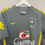 Shop 2014/15 BRAZIL TRAINING SHIRT (L) NIKE, classic football shirts, vintage football shirts & retro soccer jerseys at Cult Kits