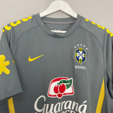 Shop 2014/15 BRAZIL TRAINING SHIRT (L) NIKE, classic football shirts, vintage football shirts & retro soccer jerseys at Cult Kits