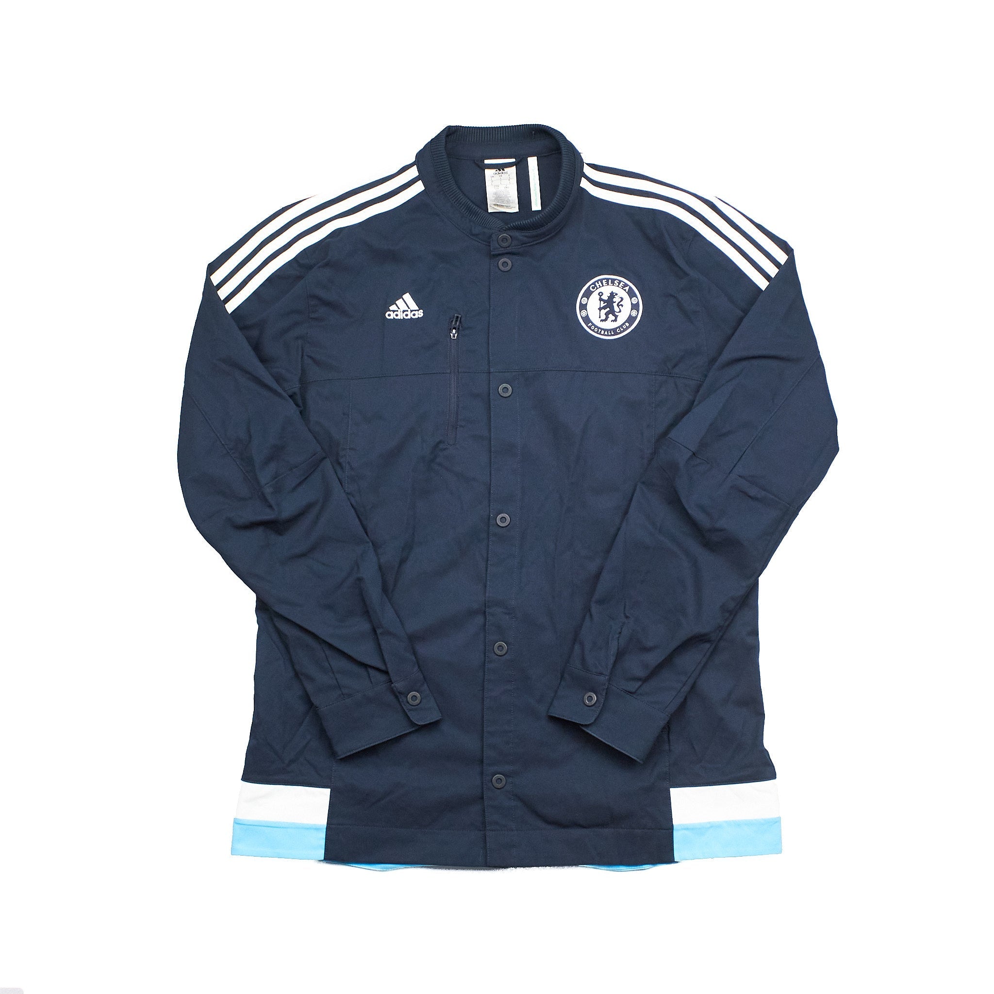 Buy 2014/15 Chelsea Anthem Track Jacket (L) Adidas ~ Free worldwide shipping ~ Authentic Vintage Football Shirts from Cult Kits
