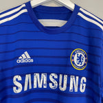 Shop 2014/15 CHELSEA CHAMPIONS #15 HOME SHIRT (M) ADIDAS, classic football shirts, vintage football shirts & retro soccer jerseys at Cult Kits