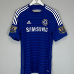 Shop 2014/15 CHELSEA CHAMPIONS #15 HOME SHIRT (M) ADIDAS, classic football shirts, vintage football shirts & retro soccer jerseys at Cult Kits