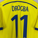 Shop 2014/15 CHELSEA DROGBA #11 AWAY SHIRT (S) ADIDAS, classic football shirts, vintage football shirts & retro soccer jerseys at Cult Kits
