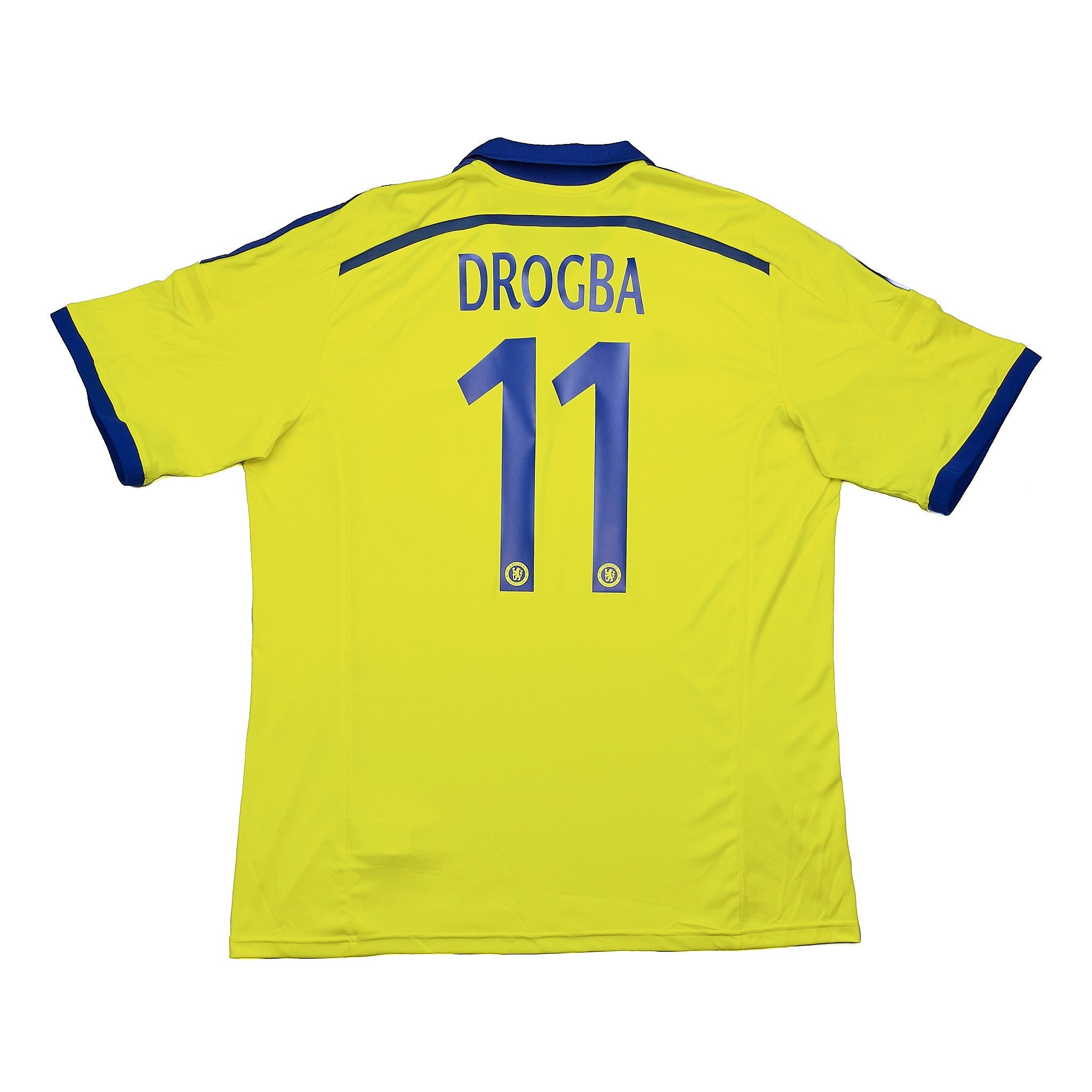 Buy 2014/15 Chelsea Drogba 11 Away Shirt (XL) Adidas ~ Free worldwide shipping ~ Authentic Vintage Football Shirts from Cult Kits