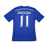 Buy 2014/15 Chelsea Drogba 11 Home Shirt (L) Adidas ~ Free worldwide shipping available ~ Authentic Vintage Football Shirts from Cult Kits