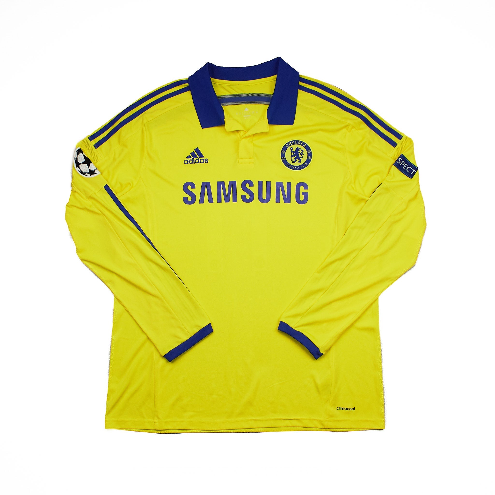Buy 2014/15 Chelsea Drogba 11 L/S C/L Away Shirt (XL) Adidas ~ Free worldwide shipping ~ Authentic Vintage Football Shirts from Cult Kits