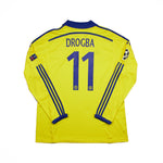Buy 2014/15 Chelsea Drogba 11 L/S C/L Away Shirt (XL) Adidas ~ Free worldwide shipping ~ Authentic Vintage Football Shirts from Cult Kits