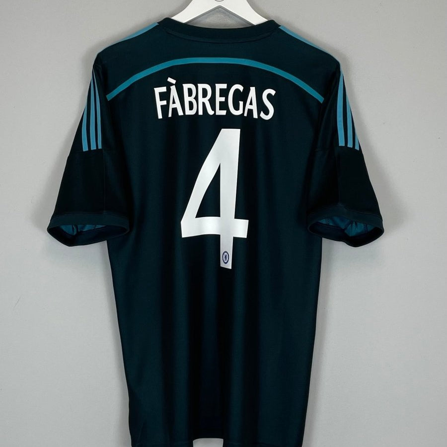 2014/15 CHELSEA FABREGAS 4 AWAY SHIRT (L) ADIDAS - Cult Kits - Large - Buy Vintage Football Shirts, Authentic Retro Football Shirts For Sale, Classic Football Shirts & Soccer Jersey
