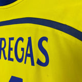 Shop 2014/15 CHELSEA FABREGAS #4 C/L AWAY SHIRT (M) ADIDAS, classic football shirts, vintage football shirts & retro soccer jerseys at Cult Kits