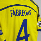 Shop 2014/15 CHELSEA FABREGAS #4 C/L AWAY SHIRT (M) ADIDAS, classic football shirts, vintage football shirts & retro soccer jerseys at Cult Kits