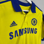 Shop 2014/15 CHELSEA FABREGAS #4 C/L AWAY SHIRT (M) ADIDAS, classic football shirts, vintage football shirts & retro soccer jerseys at Cult Kits