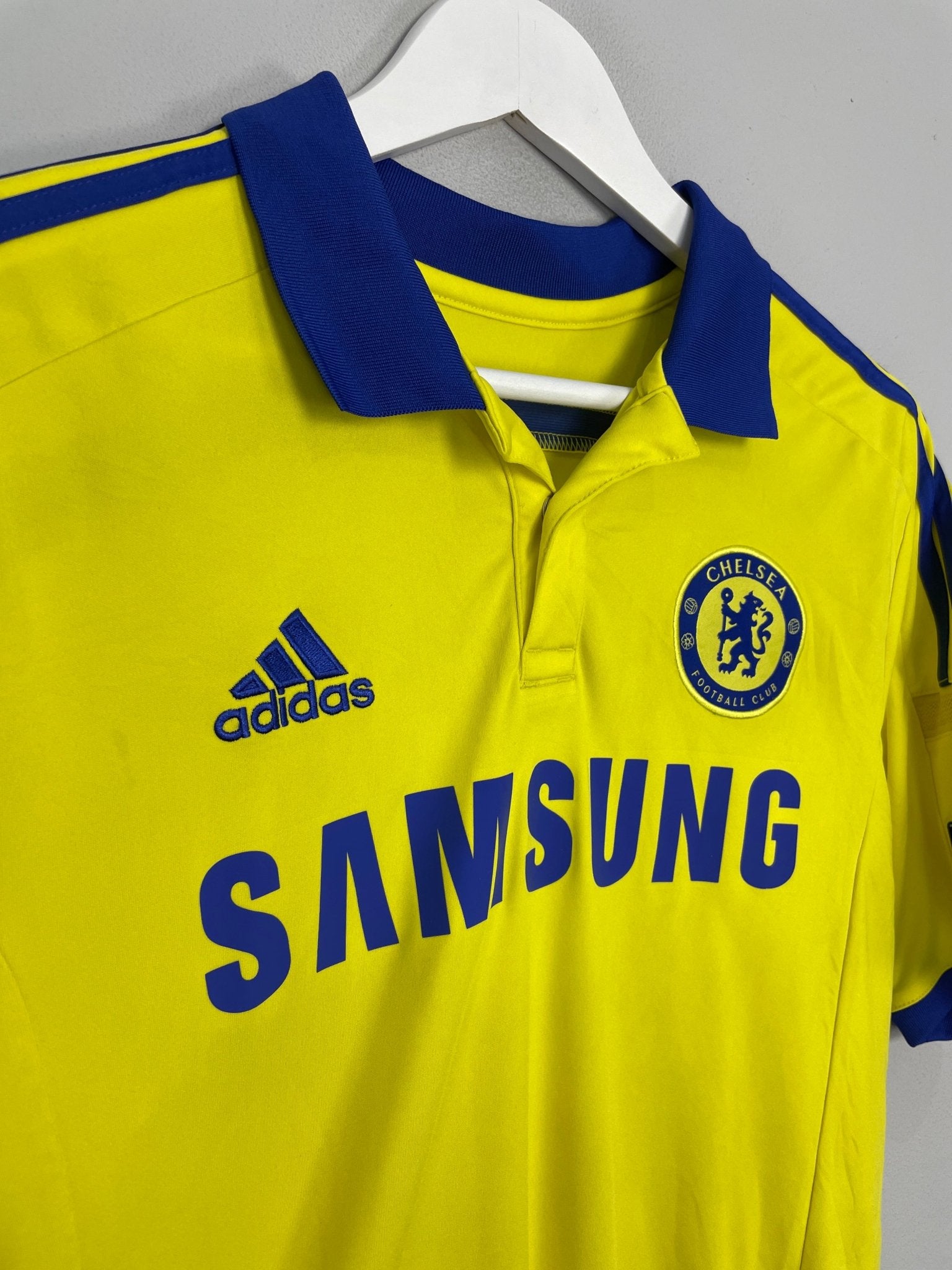 Shop 2014/15 CHELSEA FABREGAS #4 C/L AWAY SHIRT (M) ADIDAS, classic football shirts, vintage football shirts & retro soccer jerseys at Cult Kits