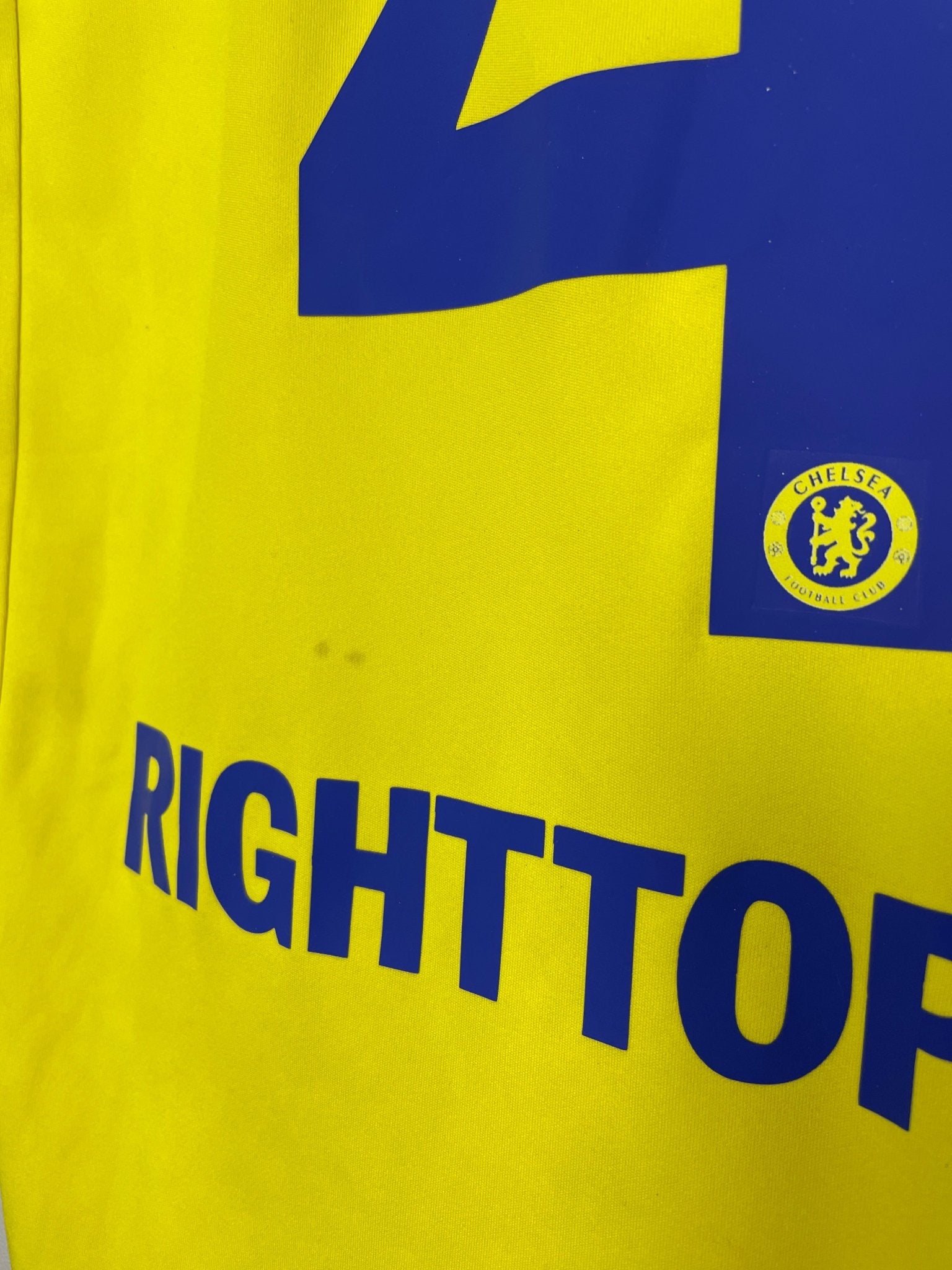 Shop 2014/15 CHELSEA FABREGAS #4 C/L AWAY SHIRT (M) ADIDAS, classic football shirts, vintage football shirts & retro soccer jerseys at Cult Kits