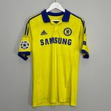 Shop 2014/15 CHELSEA FABREGAS #4 C/L AWAY SHIRT (M) ADIDAS, classic football shirts, vintage football shirts & retro soccer jerseys at Cult Kits
