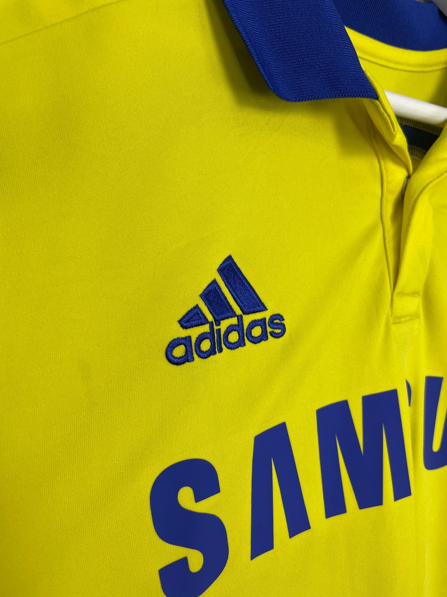 Shop 2014/15 CHELSEA FABREGAS #4 C/L AWAY SHIRT (M) ADIDAS, classic football shirts, vintage football shirts & retro soccer jerseys at Cult Kits