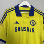 Shop 2014/15 CHELSEA HAZARD #10 AWAY SHIRT (L) ADIDAS, classic football shirts, vintage football shirts & retro soccer jerseys at Cult Kits
