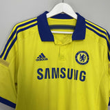 Shop 2014/15 CHELSEA HAZARD #10 AWAY SHIRT (L) ADIDAS, classic football shirts, vintage football shirts & retro soccer jerseys at Cult Kits