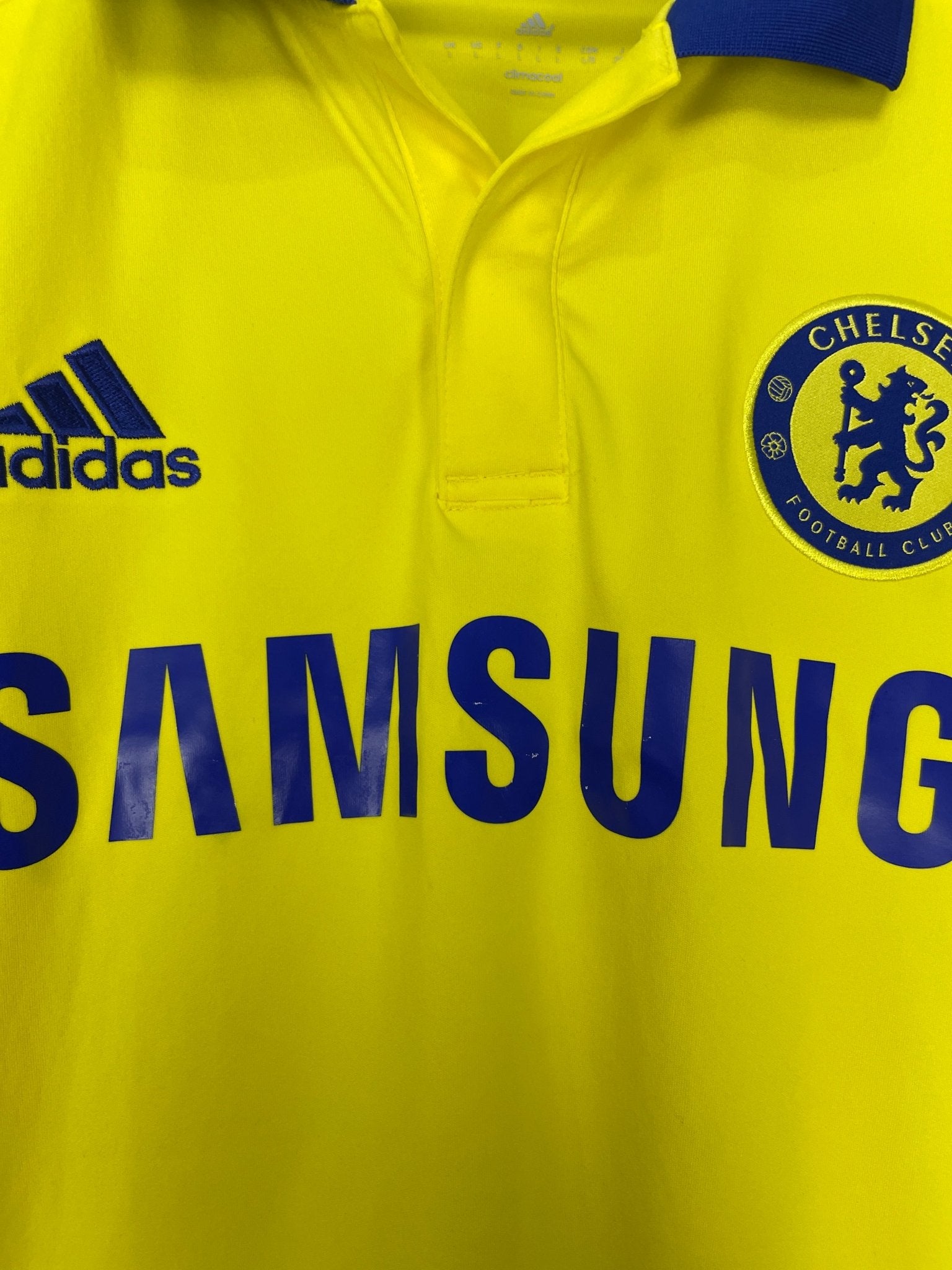 Shop 2014/15 CHELSEA HAZARD #10 AWAY SHIRT (L) ADIDAS, classic football shirts, vintage football shirts & retro soccer jerseys at Cult Kits