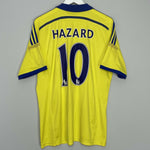 Shop 2014/15 CHELSEA HAZARD #10 AWAY SHIRT (L) ADIDAS, classic football shirts, vintage football shirts & retro soccer jerseys at Cult Kits
