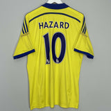 Shop 2014/15 CHELSEA HAZARD #10 AWAY SHIRT (L) ADIDAS, classic football shirts, vintage football shirts & retro soccer jerseys at Cult Kits