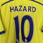 Shop 2014/15 CHELSEA HAZARD #10 AWAY SHIRT (L) ADIDAS, classic football shirts, vintage football shirts & retro soccer jerseys at Cult Kits