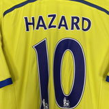 Shop 2014/15 CHELSEA HAZARD #10 AWAY SHIRT (L) ADIDAS, classic football shirts, vintage football shirts & retro soccer jerseys at Cult Kits