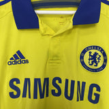 Shop 2014/15 CHELSEA HAZARD #10 AWAY SHIRT (L) ADIDAS, classic football shirts, vintage football shirts & retro soccer jerseys at Cult Kits