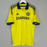 Shop 2014/15 CHELSEA HAZARD #10 AWAY SHIRT (L) ADIDAS, classic football shirts, vintage football shirts & retro soccer jerseys at Cult Kits