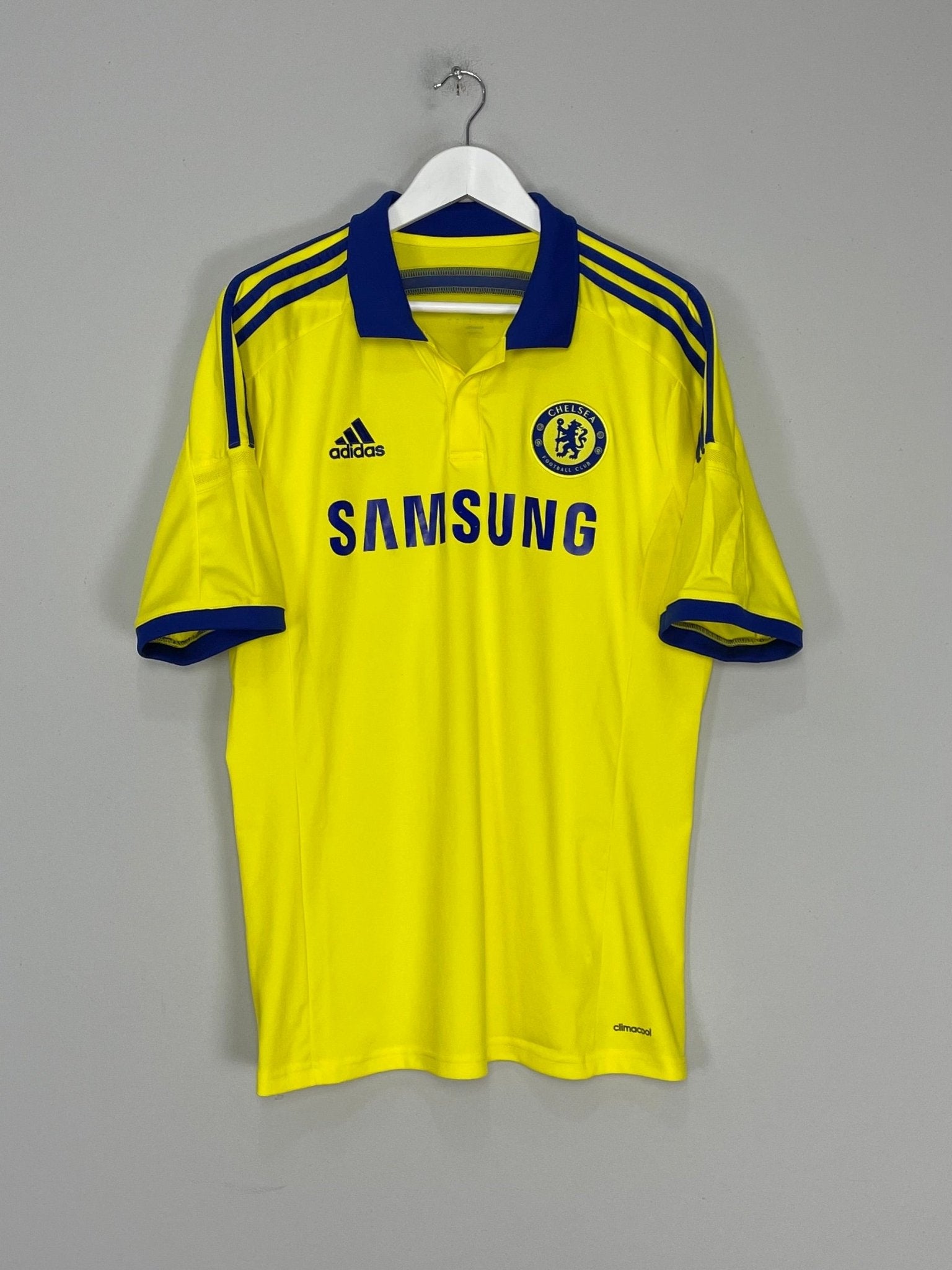 Shop 2014/15 CHELSEA HAZARD #10 AWAY SHIRT (L) ADIDAS, classic football shirts, vintage football shirts & retro soccer jerseys at Cult Kits