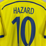 Shop 2014/15 CHELSEA HAZARD #10 AWAY SHIRT (L) ADIDAS, classic football shirts, vintage football shirts & retro soccer jerseys at Cult Kits