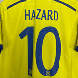 Shop 2014/15 CHELSEA HAZARD #10 AWAY SHIRT (M) ADIDAS, classic football shirts, vintage football shirts & retro soccer jerseys at Cult Kits