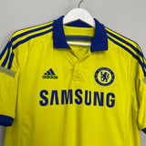 Shop 2014/15 CHELSEA HAZARD #10 AWAY SHIRT (M) ADIDAS, classic football shirts, vintage football shirts & retro soccer jerseys at Cult Kits