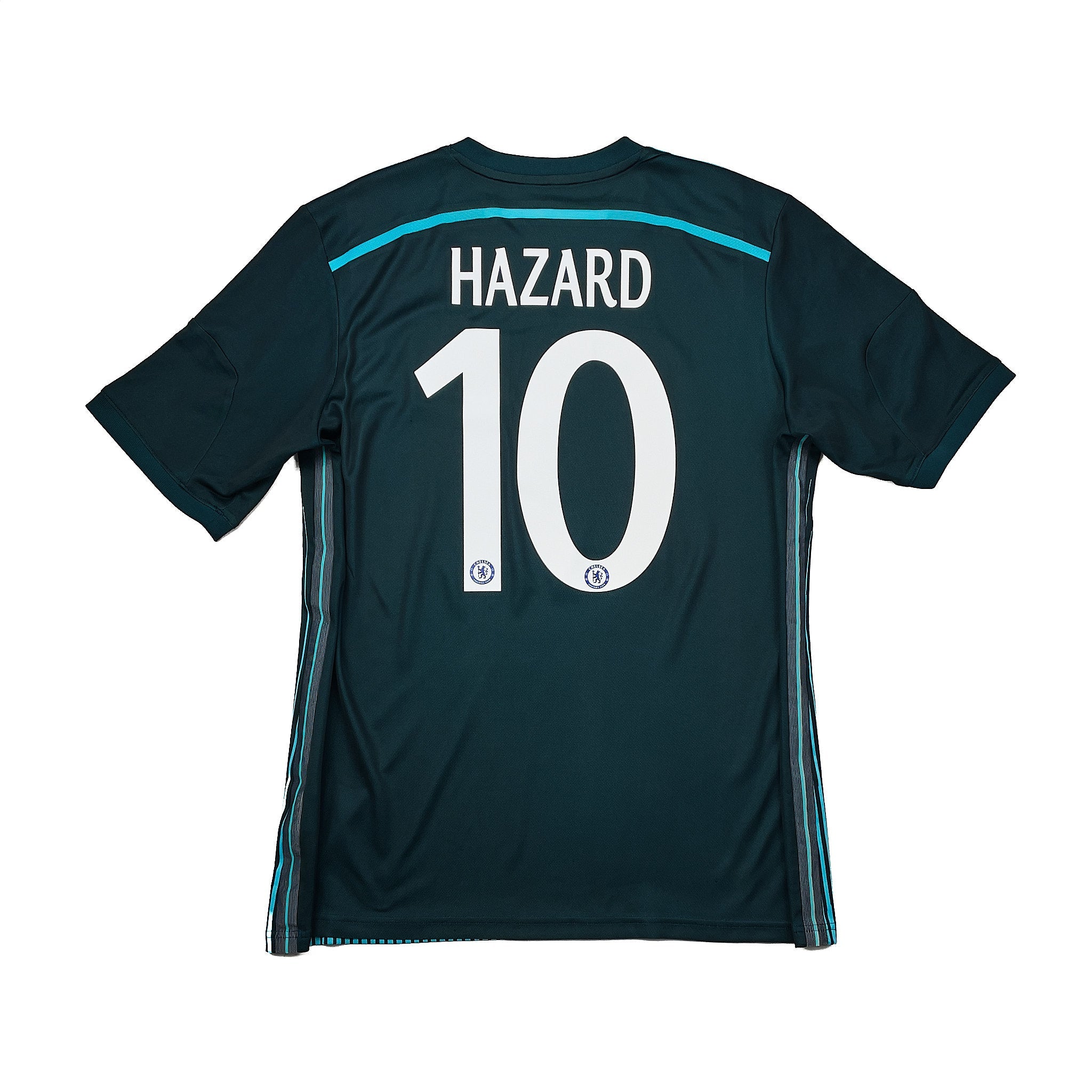 Buy 2014/15 CHELSEA HAZARD 10 THIRD SHIRT (L) ADIDAS ~ Free worldwide shipping available ~ Authentic Vintage Football Shirts from Cult Kits