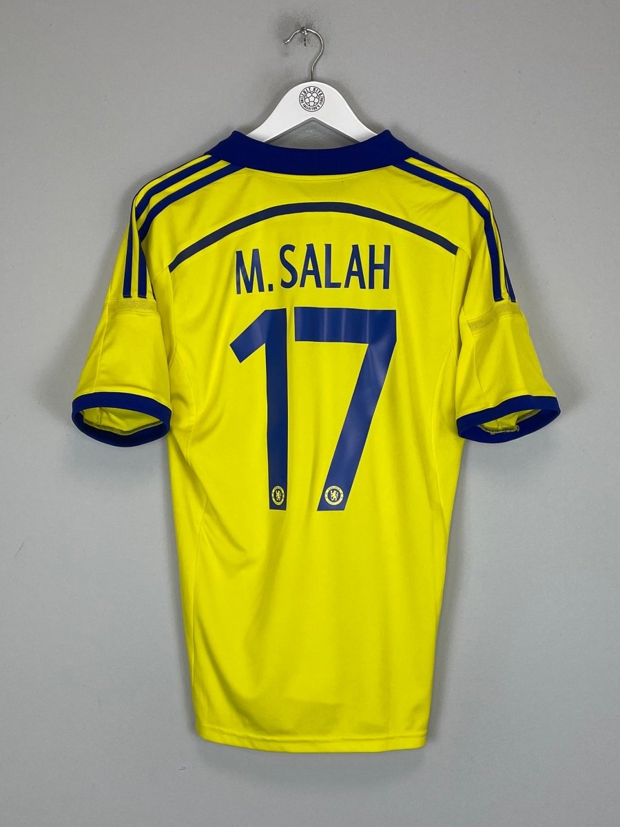 2014/15 CHELSEA M.SALAH 17 AWAY SHIRT (M) ADIDAS - Cult Kits - Medium - Buy Vintage Football Shirts, Authentic Retro Football Shirts For Sale, Classic Football Shirts & Soccer Jersey