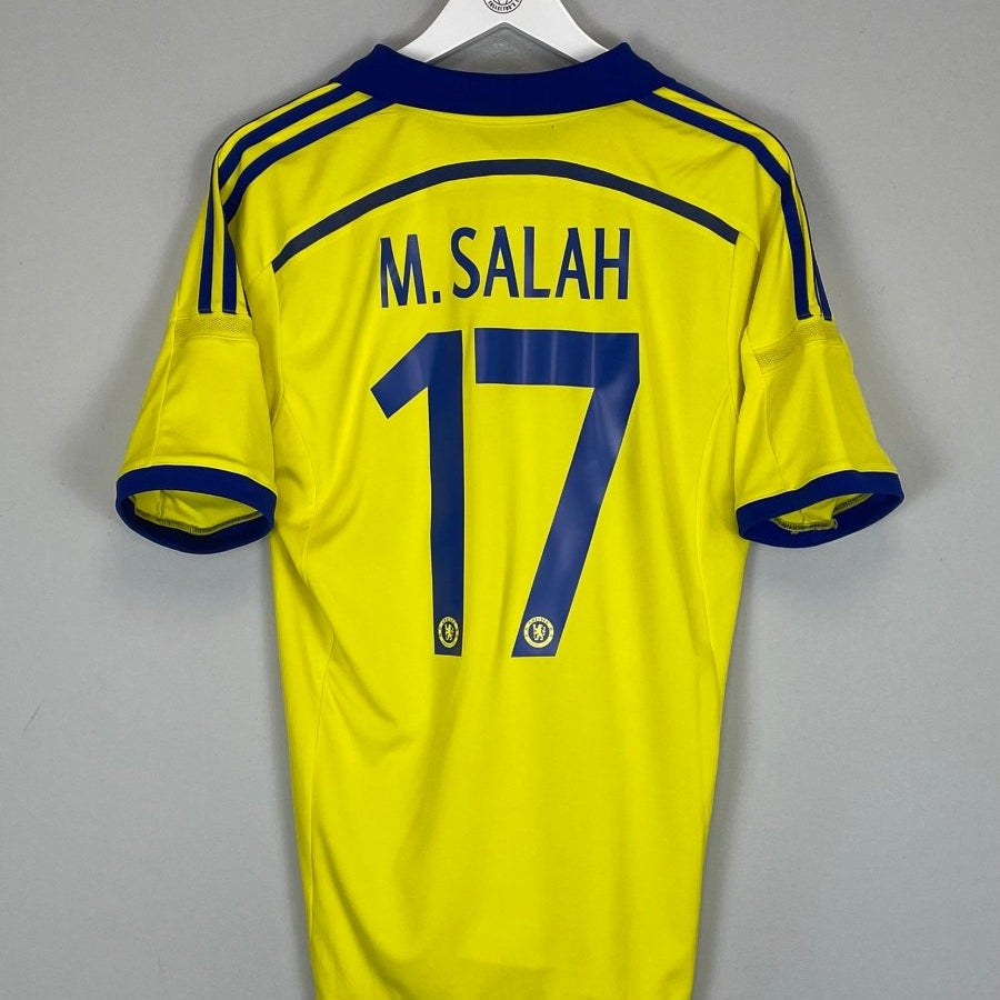 2014/15 CHELSEA M.SALAH 17 AWAY SHIRT (M) ADIDAS - Cult Kits - Medium - Buy Vintage Football Shirts, Authentic Retro Football Shirts For Sale, Classic Football Shirts & Soccer Jersey