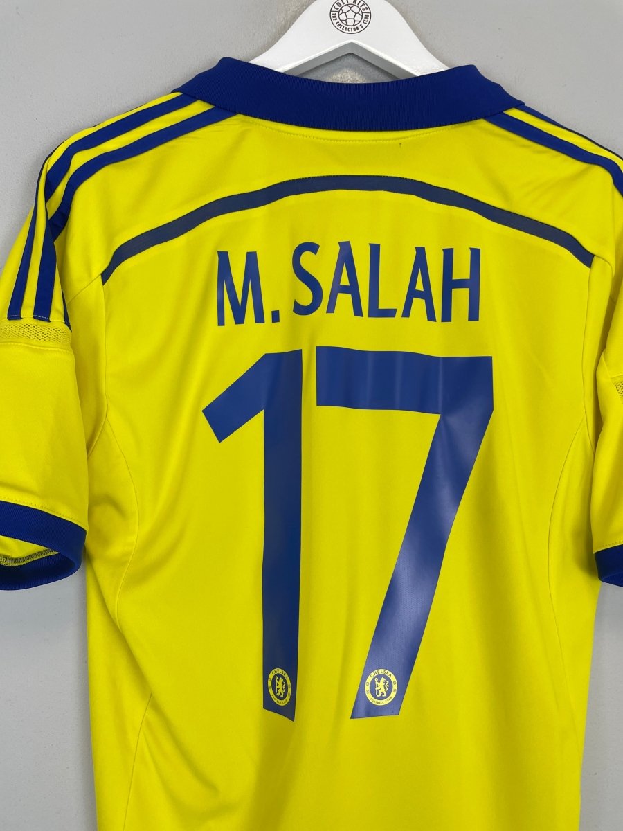 2014/15 CHELSEA M.SALAH 17 AWAY SHIRT (M) ADIDAS - Cult Kits - Medium - Buy Vintage Football Shirts, Authentic Retro Football Shirts For Sale, Classic Football Shirts & Soccer Jersey