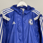 Shop 2014/15 CHELSEA RAIN JACKET (L) ADIDAS, classic football shirts, vintage football shirts & retro soccer jerseys at Cult Kits