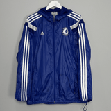 Shop 2014/15 CHELSEA RAIN JACKET (L) ADIDAS, classic football shirts, vintage football shirts & retro soccer jerseys at Cult Kits