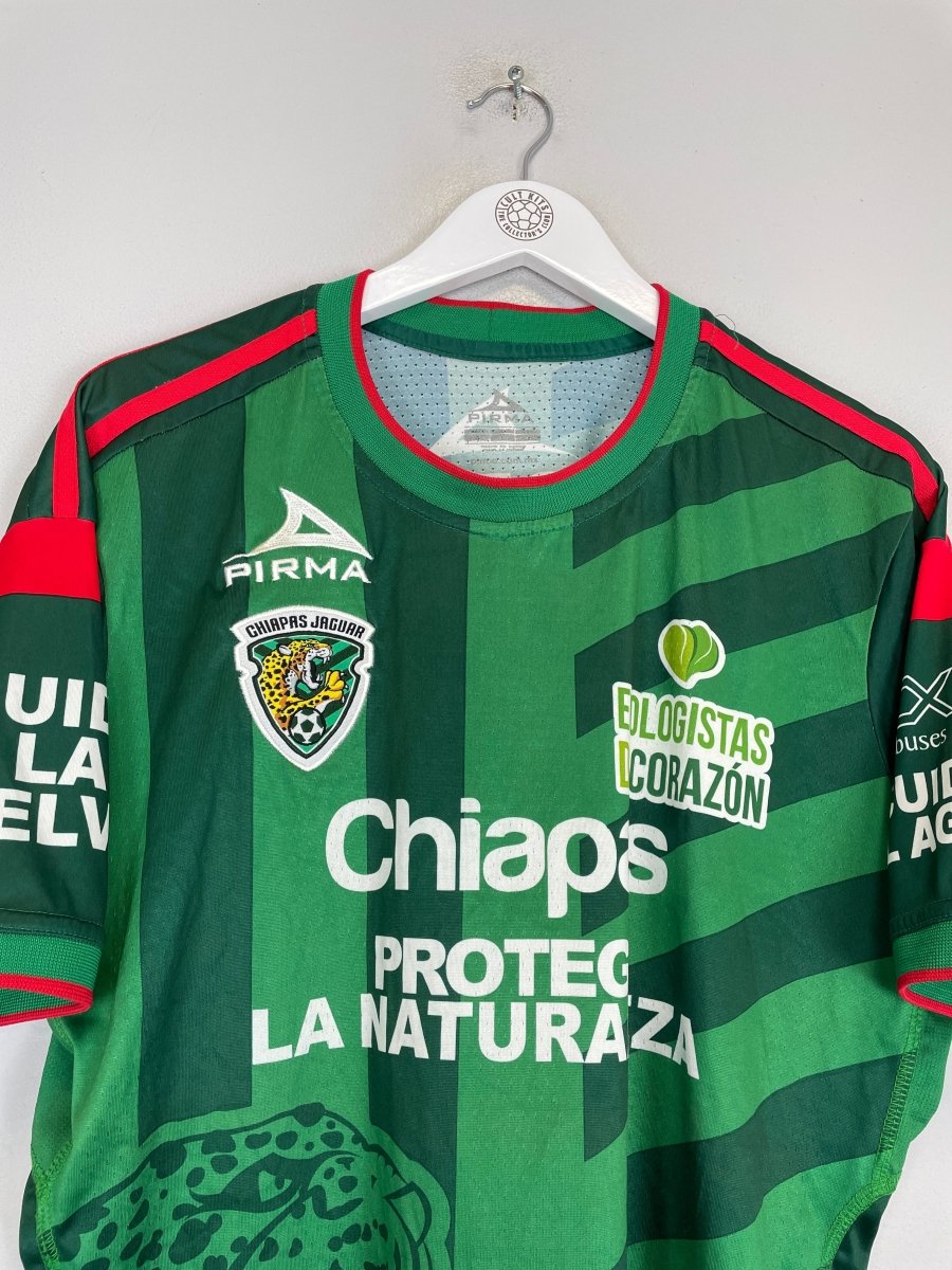 2014/15 CHIAPAS JAGUARES 147 HOME SHIRT (L) PIRMA - Cult Kits - Large - Buy Vintage Football Shirts, Authentic Retro Football Shirts For Sale, Classic Football Shirts & Soccer Jersey