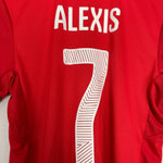 Shop 2014/15 CHILE ALEXIS #7 HOME SHIRT (M) PUMA, classic football shirts, vintage football shirts & retro soccer jerseys at Cult Kits