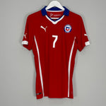 Shop 2014/15 CHILE ALEXIS #7 HOME SHIRT (M) PUMA, classic football shirts, vintage football shirts & retro soccer jerseys at Cult Kits