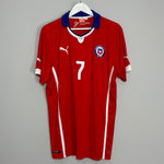 Shop 2014/15 CHILE ALEXIS #7 HOME SHIRT (XL) PUMA, classic football shirts, vintage football shirts & retro soccer jerseys at Cult Kits