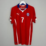 Shop 2014/15 CHILE ALEXIS #7 HOME SHIRT (XL) PUMA, classic football shirts, vintage football shirts & retro soccer jerseys at Cult Kits